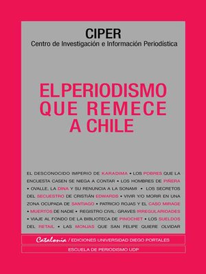 cover image of El periodismo que remece a Chile